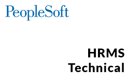 PeopleSoft HRMS Technical Online Training